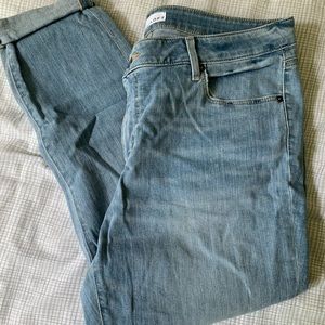 Ann Taylor Loft sz 14(32) curvy skinny crop jean